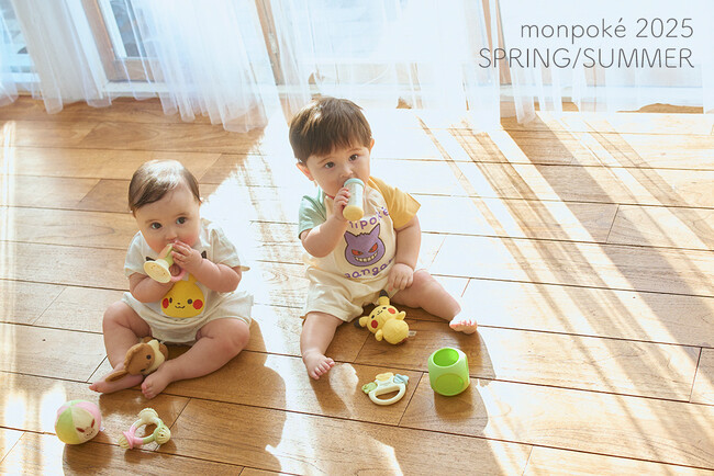 モンポケ2025 SS LOOKBOOKを公開！