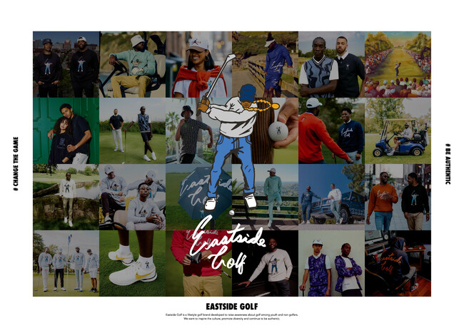 Eastside Golf Japanは2025年春のPOPUPツアー第一弾として、ゴルフコースや百貨店など全国5箇所でPOPUP STOREを開催