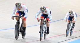 長迫吉拓 男子チームスプリント銀メダル 2025UCIトラックネイションズカップ 長迫吉拓 男子チームスプリント銀メダル 2025UCIトラックネイションズカップ