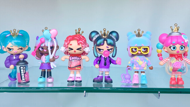 上野ヤマシロヤに最新コレクタブルフィギュア「XOX KWEENiE(クィーニー)」が登場！！！