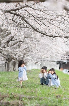 桜フォトコンテスト2024「桜×人」部門大賞作品