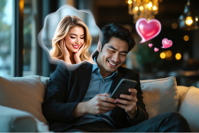 毎日海外女性からのラブコールで疲れが吹き飛ぶ！口説くのがクセになり気付けば英語が身につく、国際恋愛需要に対応した疑似恋愛英会話サポートサービス『MOTERU秘書』が新登場！