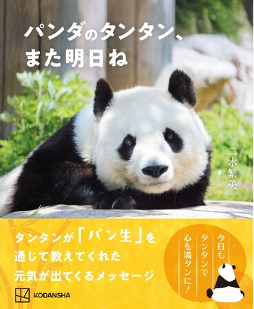 タンタン、また会いたかったよ……。『パンダのタンタン また明日ね』写真集発売