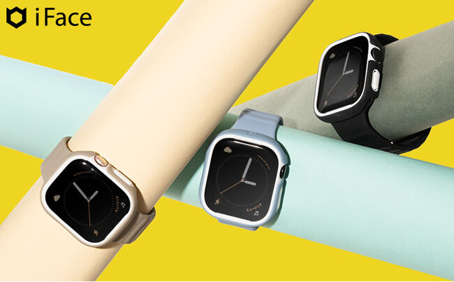 「iFace」 Reflectionシリーズから透明なガラスの美しさと耐衝撃性を備えたApple Watch Series 10専用ケースが初登場！