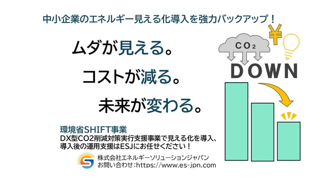【ESJ】令和7年度も環境省SHIFT事業の支援機関に登録！DX型診断で脱炭素化の実績No.1を目指す
