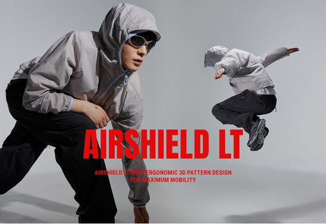 ZEROGRAM、アクティブに動ける軽量な防風アウター Mitchell Airshield LTシリーズを発売