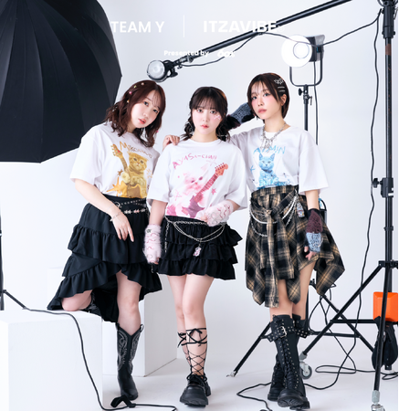 人気声優ユニット「チームY」と、韓国ファッションブランド「ITZAVIBE（イッザバイブ）」とのコラボ商品がオンラインセレクトストア「60％（シックスティーパーセント）」にて発売！