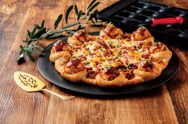 タコヤキヤキソバピザ タコヤキヤキソバピザ