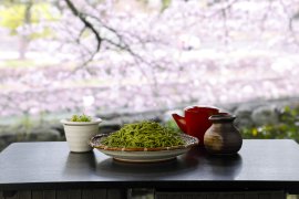 桜とせいろ茶蕎麦 桜とせいろ茶蕎麦