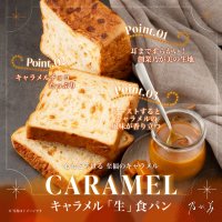 乃が美から数量限定の新商品が登場　とろける甘さ。『キャラメル「生」食パン』4月1日発売