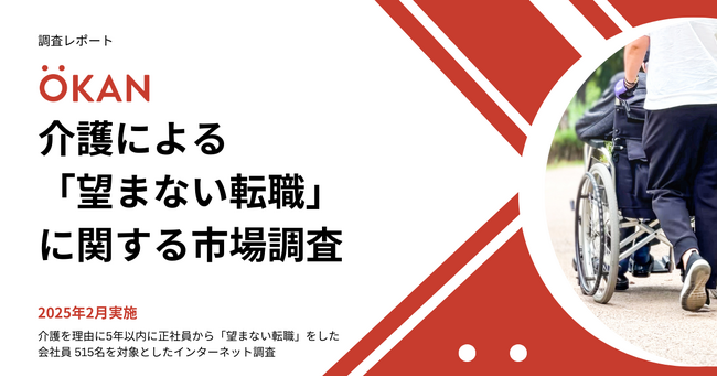 【調査レポート】介護による「望まない転職」に関する市場調査