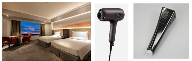 【ヒルトン成田】 今年1月リニューアルした新客室に、期間限定で最新美容家電を導入　心身を癒す美容体験と上質ステイをご提案
