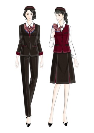 バスガイドの新制服を導入