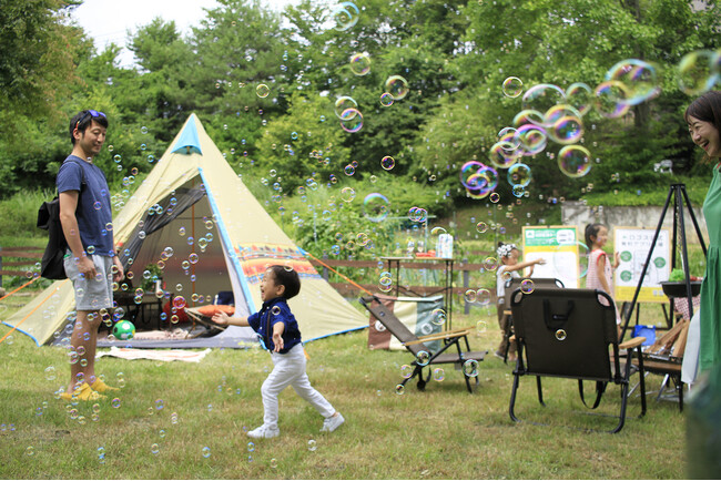アウトドアで自然科学を楽しく学ぼう！「こどもでぱーとファミリーキャンプイベント」5月31日(土)・6月1日(日)開催！