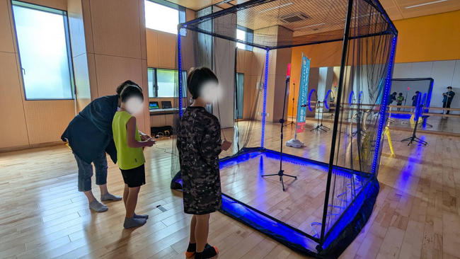 イオンモール北戸田　戸田市物産展にてトイドローンプログラミング体験＆トイドローン飛行体験を実施！！