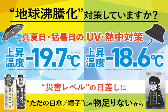 地球沸騰化対策していますか？ PROTECT U(プロテクトユー)が生まれ変わって新登場!!