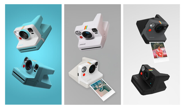 Polaroid (ポラロイド)から第3世代に進化したインスタントカメラ「Polaroid Now & Now+ Generation 3 」が4月11日(金)より 発売開始