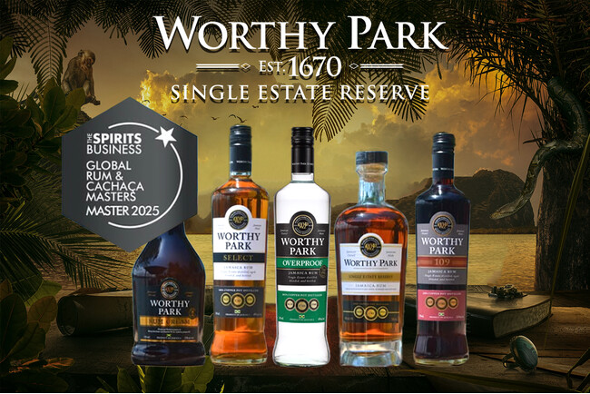 ジャマイカラムの名門「ワーシーパーク」がThe Spirits Business Rum & Cachaça Masters 2025にて快挙達成！