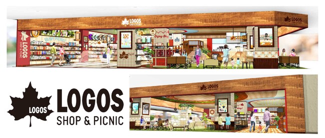 東海エリア最大級！LOGOS初の新業態で、アルコールやカフェメニューが楽しめる。「ロゴスショップ＆ピクニック ららぽーと安城店」4月18日（金）オープン！