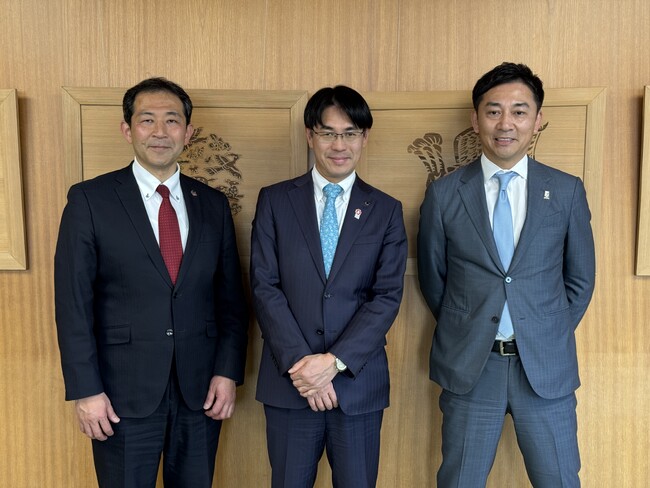 山下 真 奈良県知事を島田慎二チェアマンと表敬訪問