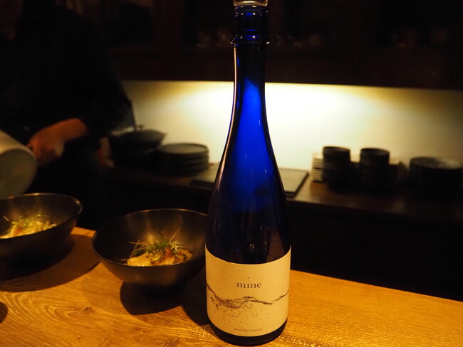 純米大吟醸「mine」飲食店での取り扱い開始