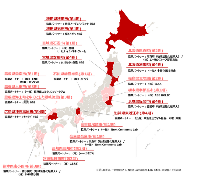 社員派遣による社会課題解決型の新規ビジネス創出「ローカル共創イニシアティブ」第4期の実施