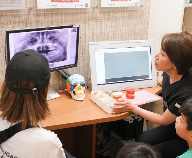 愛知県豊田市の若林歯科が学校歯科健診で「歯列・咬合異常」の方を対象に矯正相談・検査・診断を保険内で実施