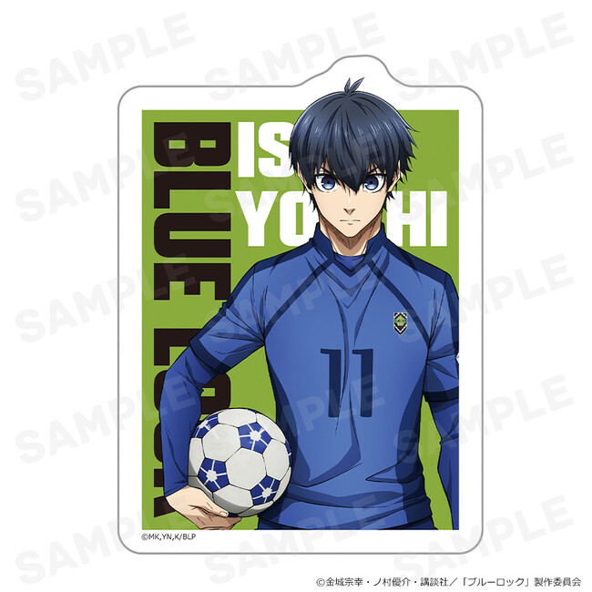 アニメ「ブルーロック」ダイカットステッカー、クリアファイルの受注を開始しました！