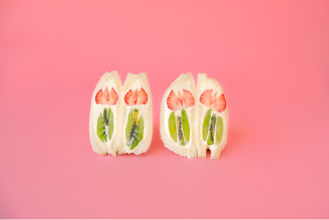 かわいくて、おいしい！春の新作フルーツサンド　「フラワーサンド」を4月4日・5日の２日間限定で販売