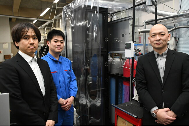 「水素エネルギー活用促進につながる試験機」を九州工業大学と共同研究・開発しました
