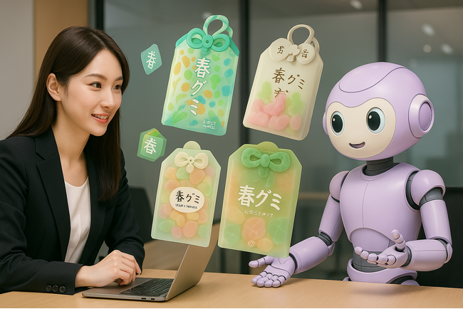 企業の“らしさ”を学ぶAIパッケージデザイン「DesignFlow」に新機能追加