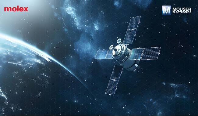 マウザー、Molexの航空宇宙および防衛ソリューションの　　　　　　　　　　取り扱いを開始