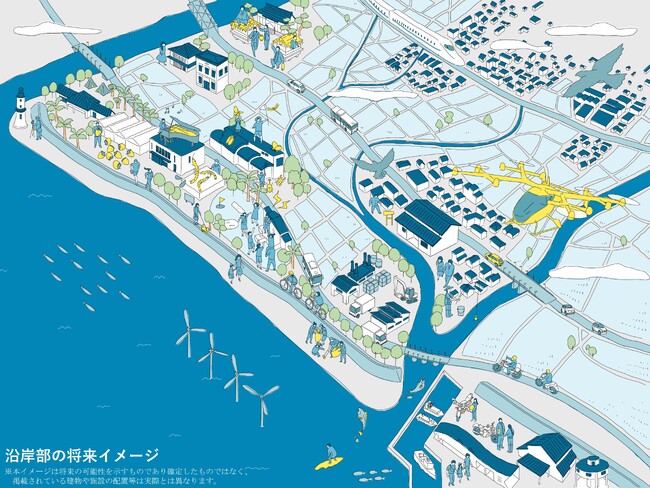【チャレンジの波が広がる！産業と自然が織りなす賑わいの沿岸部を目指して】磐田市が「磐田市沿岸部未来ビジョン」を策定