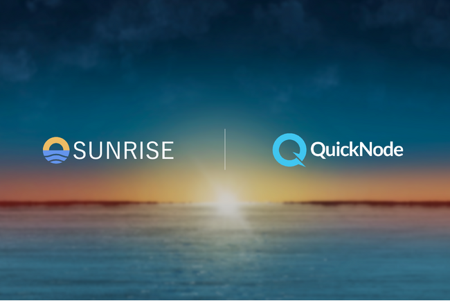 「Sunrise DA」開発を主導するCauchyE、「QuickNode Startup Program」に採択