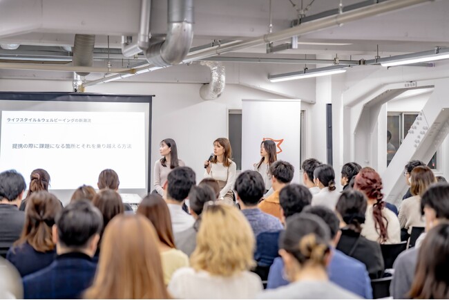 【イベントレポート】ウェルビーイング起業家×大企業「フラットに繋がる交流登壇イベント」を寺田倉庫にて開催・総勢100名