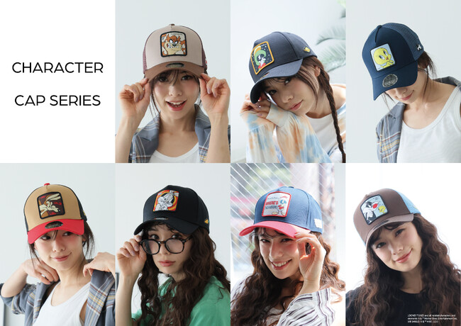 E-COMEGROUPより、『キャラクターキャップシリーズ』が登場！