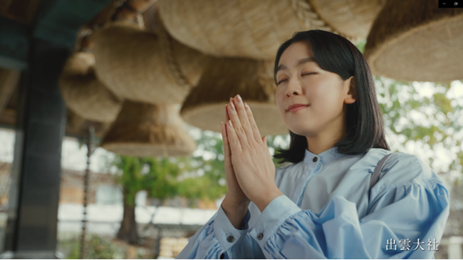 出雲を舞台に浅田真央さん新CM撮影