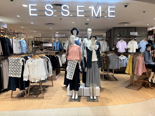 ファッションブランド「ＥＳＳＥＭＥ（エシーム）」が海外初出店