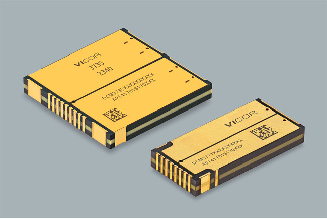 Vicor、48Vから12Vに電圧変換する電圧安定化タイプのDC-DCコンバータDCM(TM)の新シリーズを販売開始