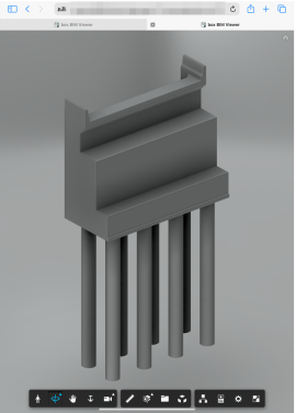 図1:Box上でのBIM/CIMデータ閲覧状況(1) 図1:Box上でのBIM/CIMデータ閲覧状況(1)
