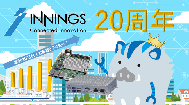 組込み向けCPUボードおよび産業用PC事業 創業20周年を迎えるにあたって