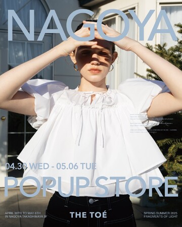 海外向けD2Cブランド『THE TOE』がジェイアール名古屋タカシマヤで初のPOPUPを開催 ＜4月30日(水)～5月6日(火)＞