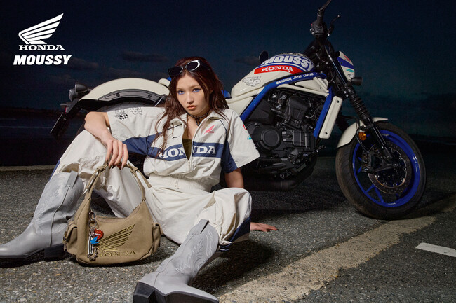 MOUSSY（マウジー）第三弾となるHONDA ( ホンダ ) とのコラボレーションコレクションが4月18日(金)より発売！