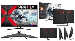 JAPANNEXTが38.5インチ VAパネル搭載 165Hz/USB-C給電対応のWQHD湾曲ゲーミングモニターを76,980円で3月28日(金)に発売