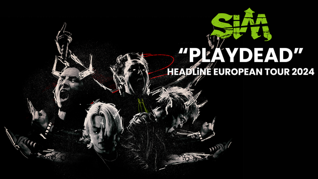 LeminoにてSiMの海外ヘッドラインツアー「”PLAYDEAD” HEADLiNE EUROPIAN TOUR 2024」の映像Part３.（ケルン公演）配信開始！
