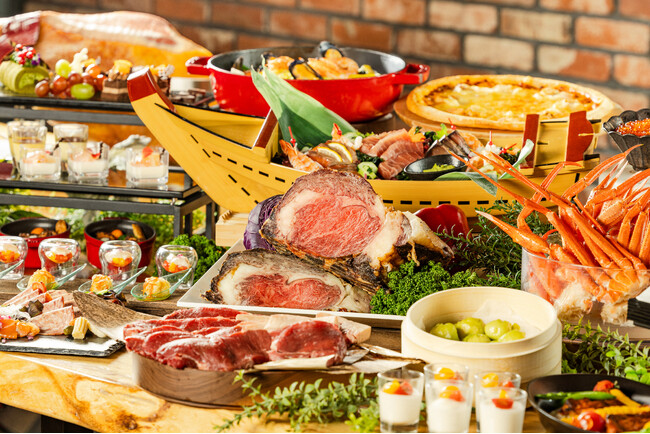 【東京ベイ潮見プリンスホテル】GW限定ディナーブッフェで味わう、国産牛ローストビーフと豪華食材