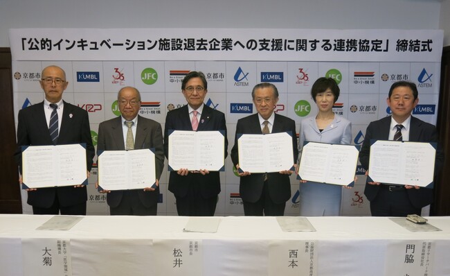 「公的インキュベーション施設退去企業への支援に関する連携協定」を締結いたしました