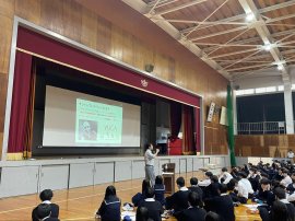 出前授業の様子1 出前授業の様子1