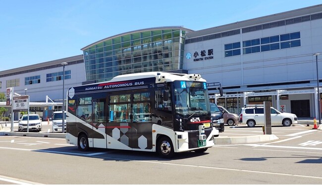 石川県小松市、市内一般道における自動運転車（レベル４）の認可を取得