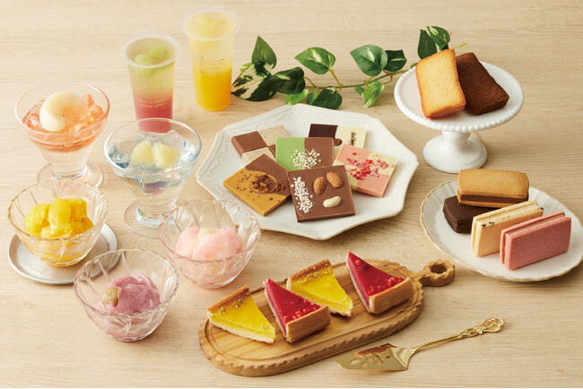 暑い季節を涼やかに！東京・白金の洋菓子店【ラ・メゾン白金】よりショコラサンドの春夏限定フレーバーや冷やして美味しいフルーツゼリーや凍らせて美味しいシャーベットが登場致します。